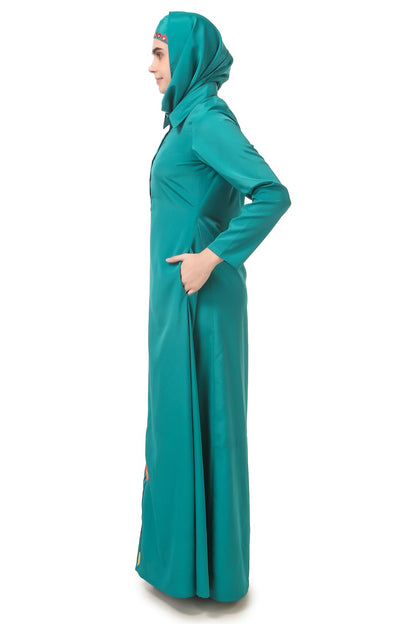 Semi Formal Collar Abaya