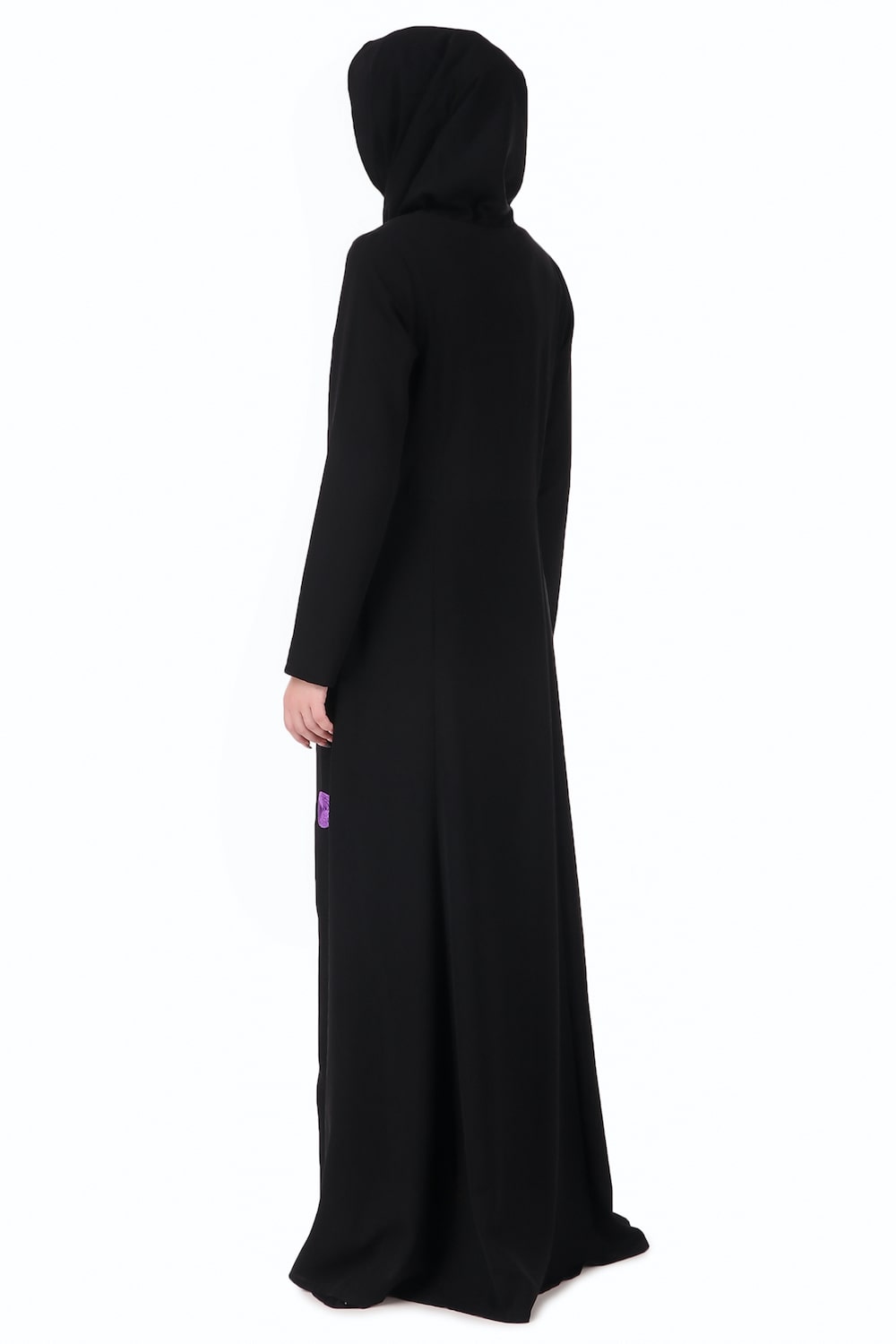 Polka Dot Embroidery Nida Abaya