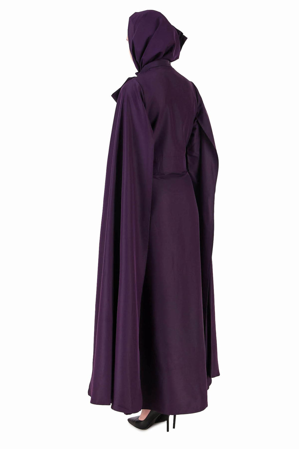 Designer Royal Look Hanging Sleeves Abaya