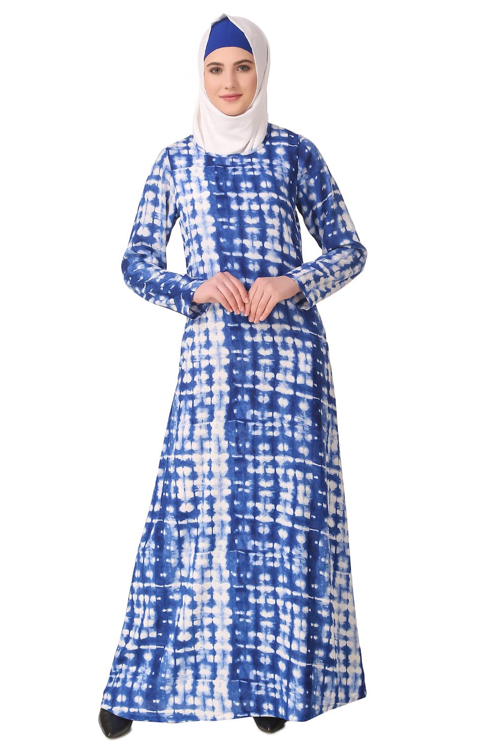 Printed Crepe Abaya AYP-137