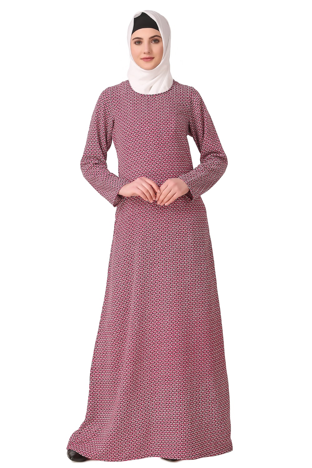 Printed Crepe Abaya AYP-140