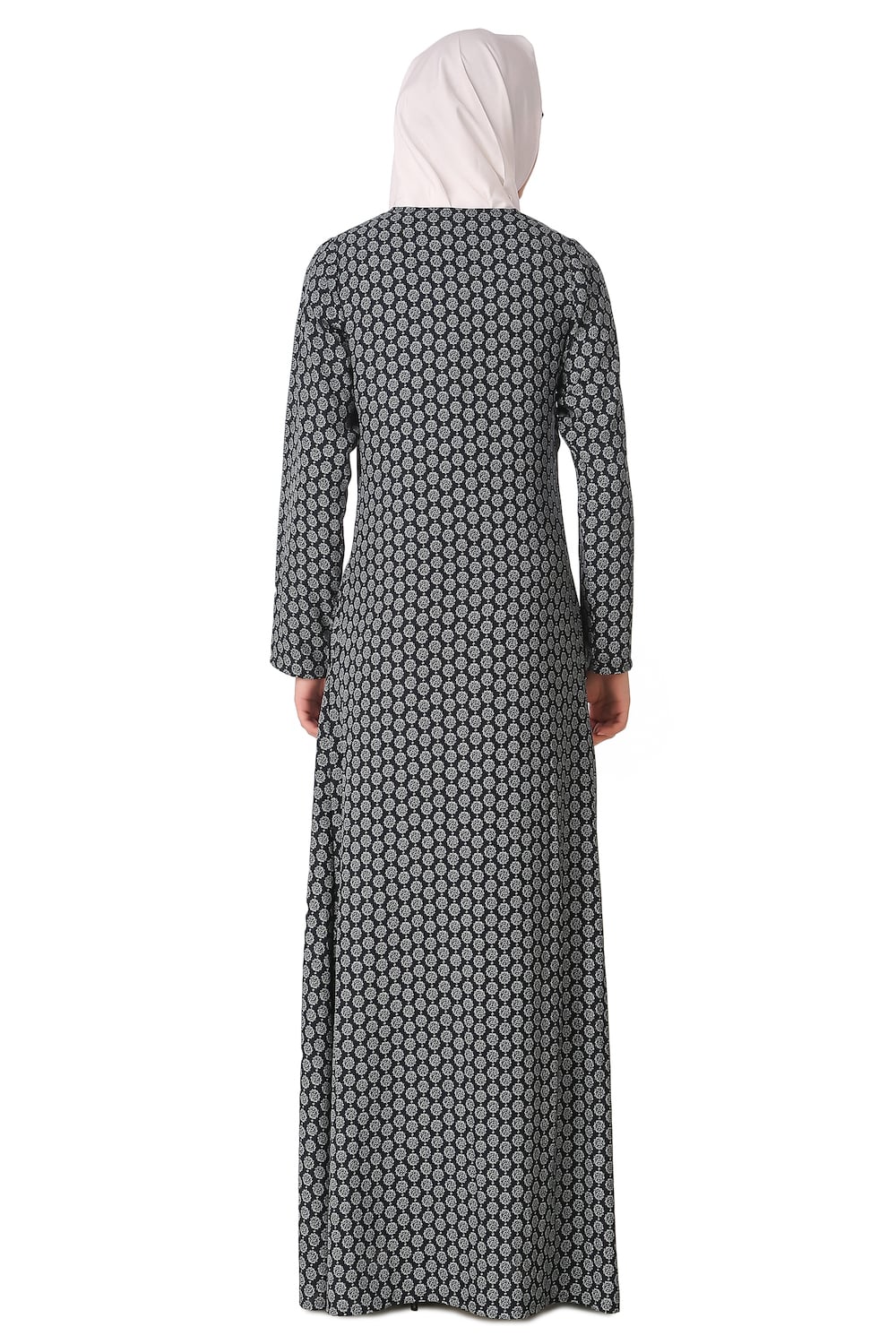 Printed Crepe Abaya AYP-143