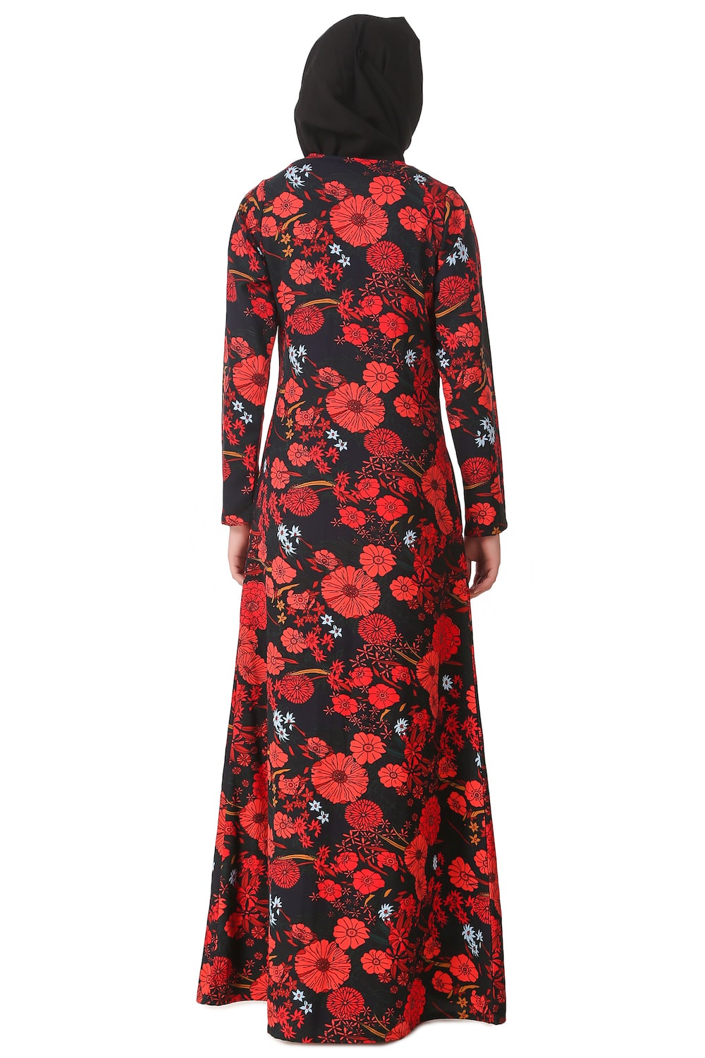 Printed Crepe Abaya AYP-152