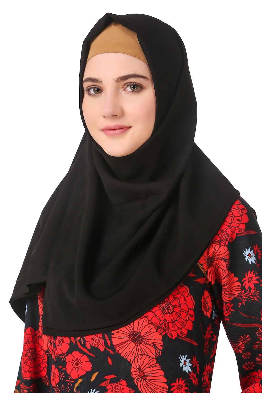 Printed Crepe Abaya AYP-152