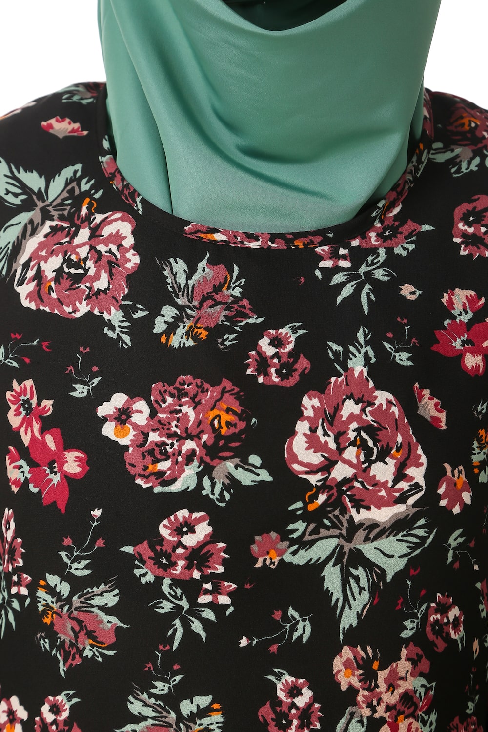 Printed Crepe Abaya AYP-154