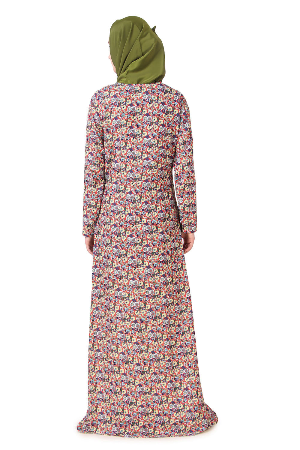 Printed Crepe Abaya AYP-167