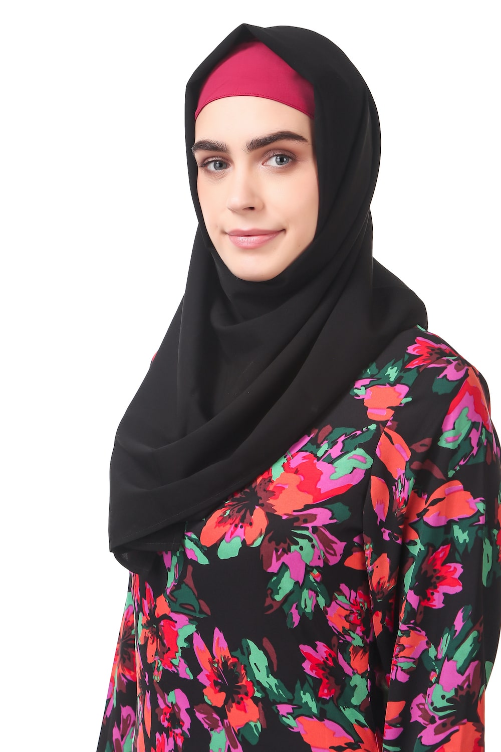 Printed Crepe Abaya AYP-180