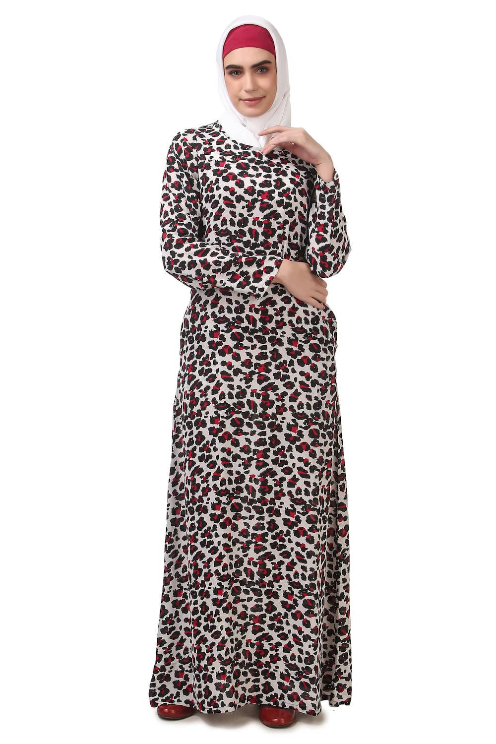 Printed Crepe Abaya AYP-181
