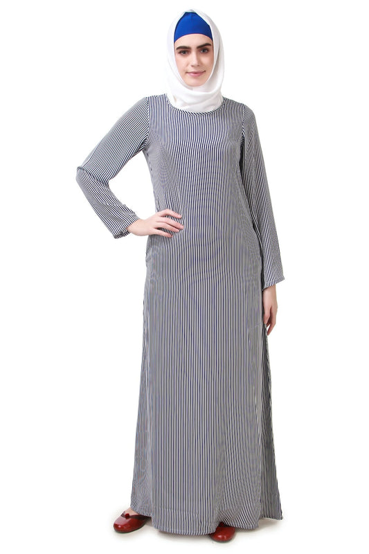 Printed Crepe Abaya AYP-190