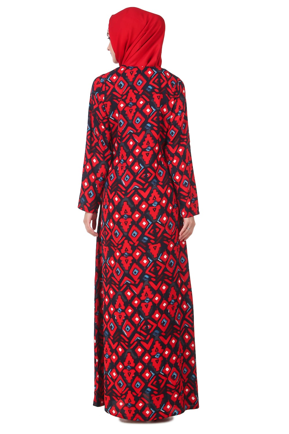 Printed Crepe Abaya AYP-193