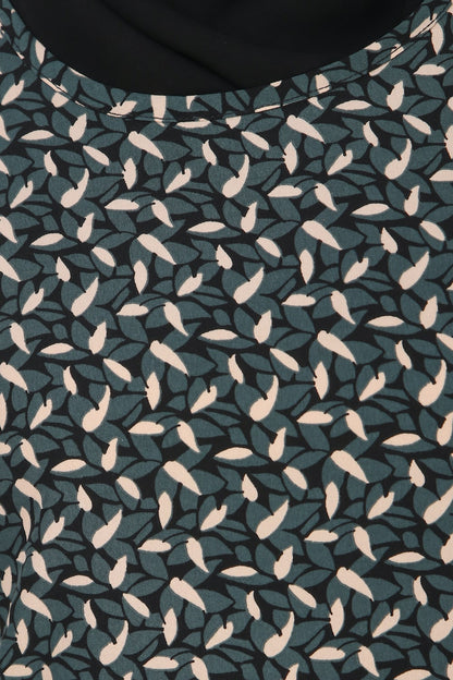 Printed Crepe Abaya AYP-196