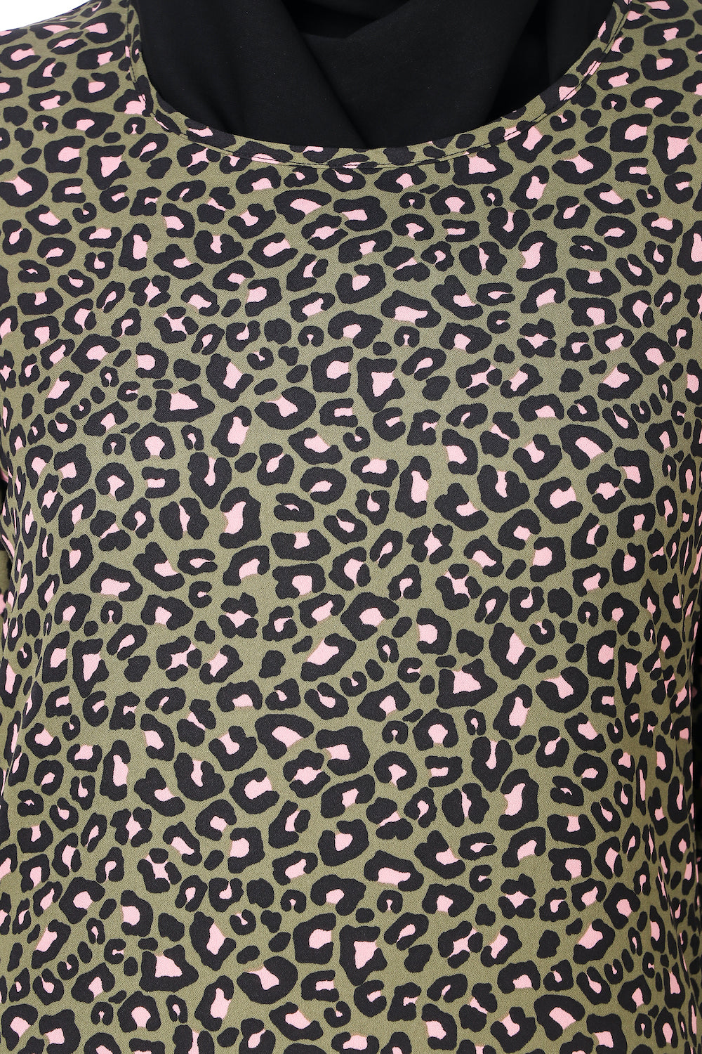 Printed Crepe Abaya AYP-208
