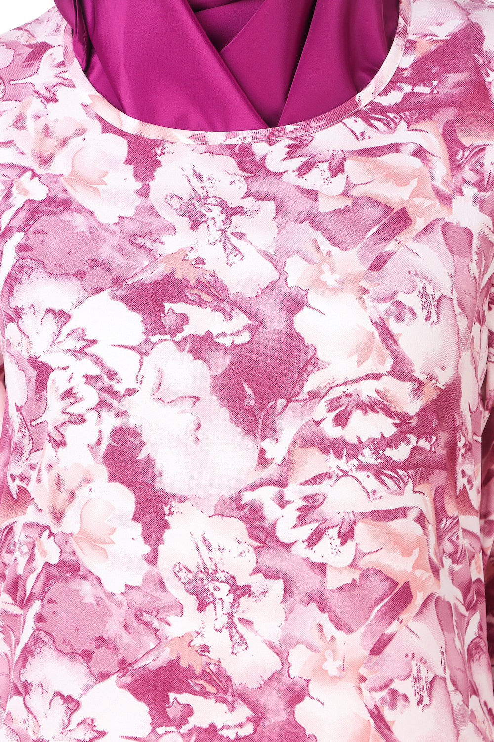 Printed Crepe Abaya AYP-218