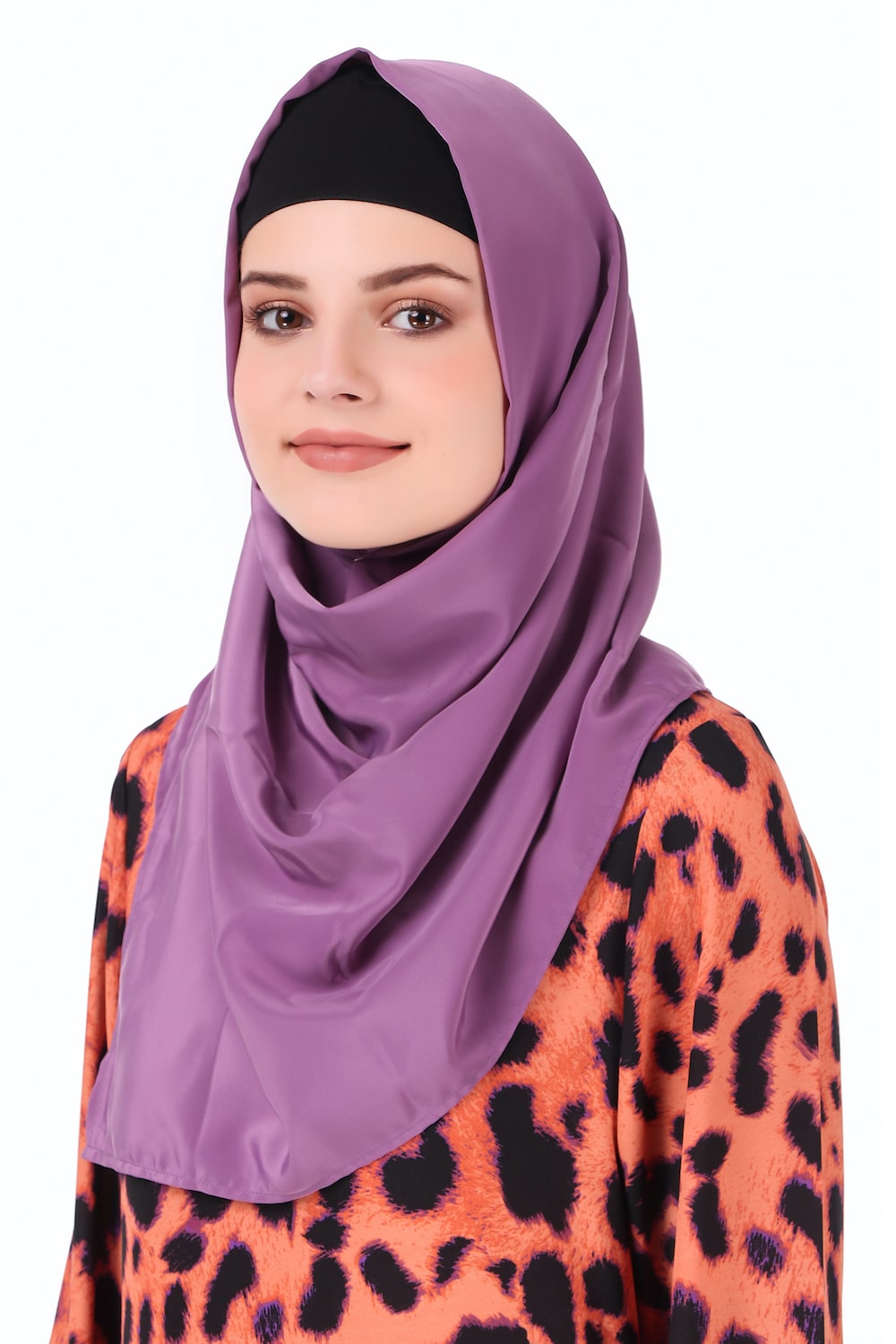 Printed Crepe Abaya AYP-227