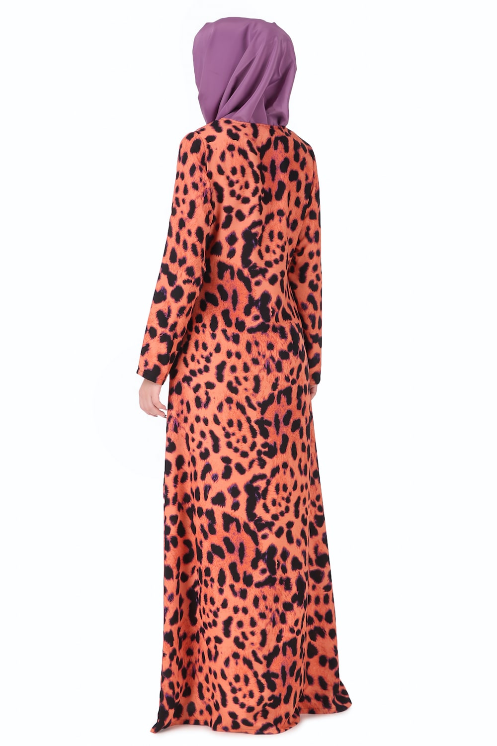 Printed Crepe Abaya AYP-227