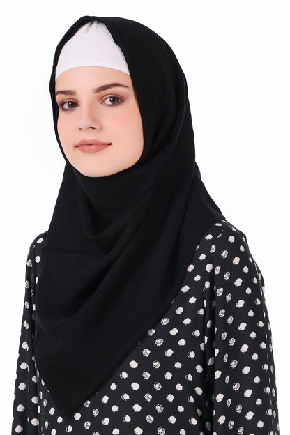 Printed Crepe Abaya AYP-229