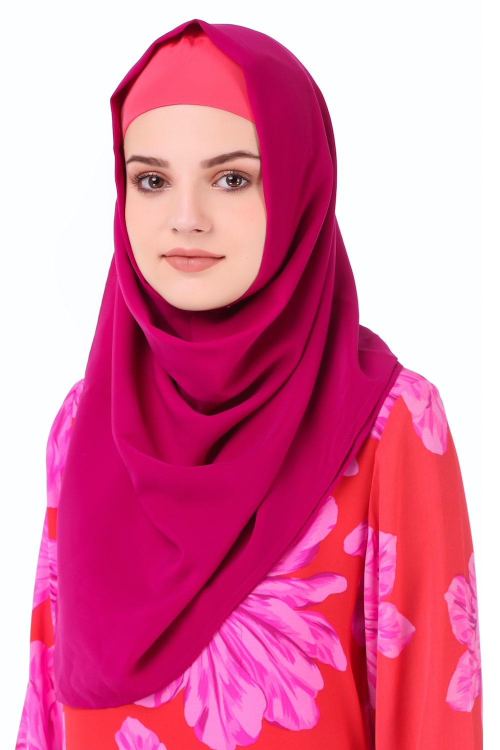 Printed Crepe Abaya AYP-233