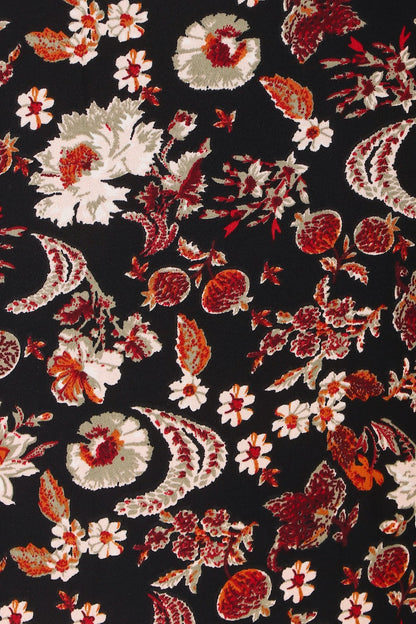 Printed Crepe Abaya AYP-247