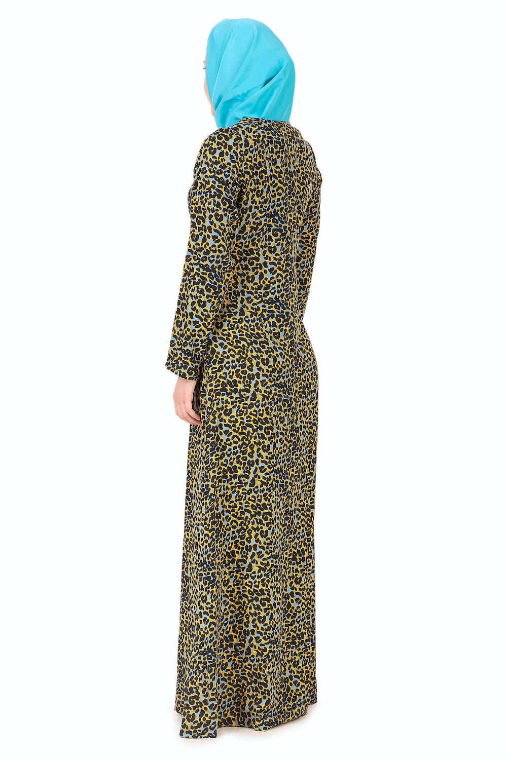 Printed Crepe Abaya AYP-252