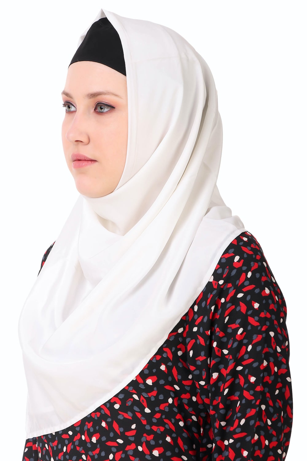 Printed Crepe Abaya AYP-253
