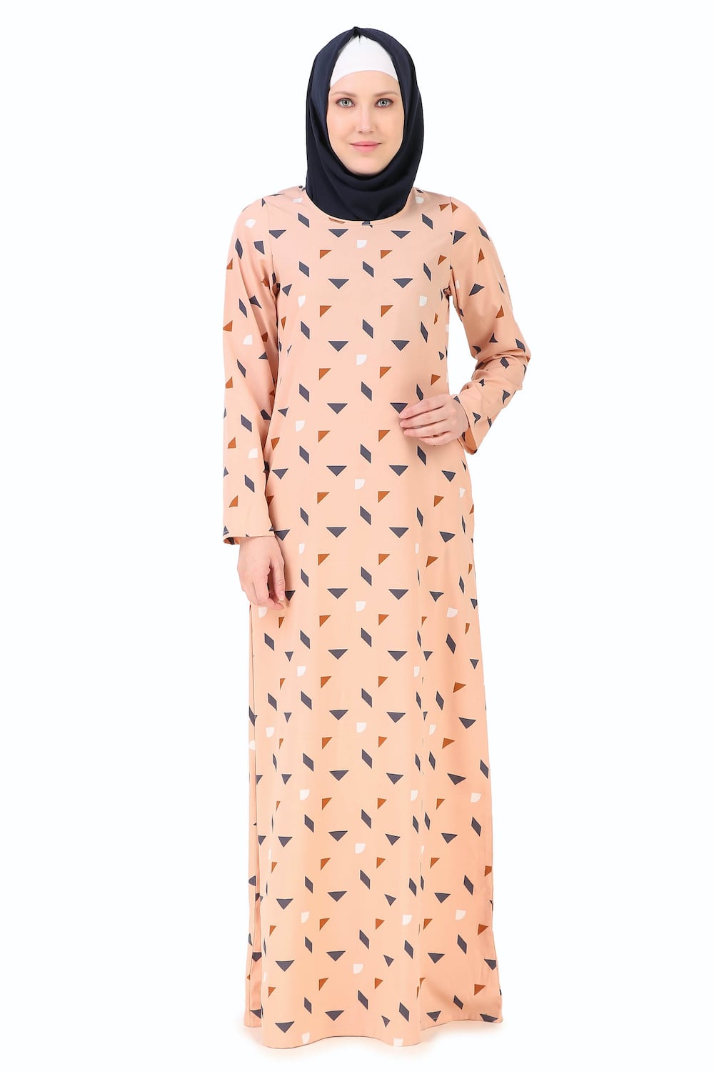 Printed Crepe Abaya AYP-256