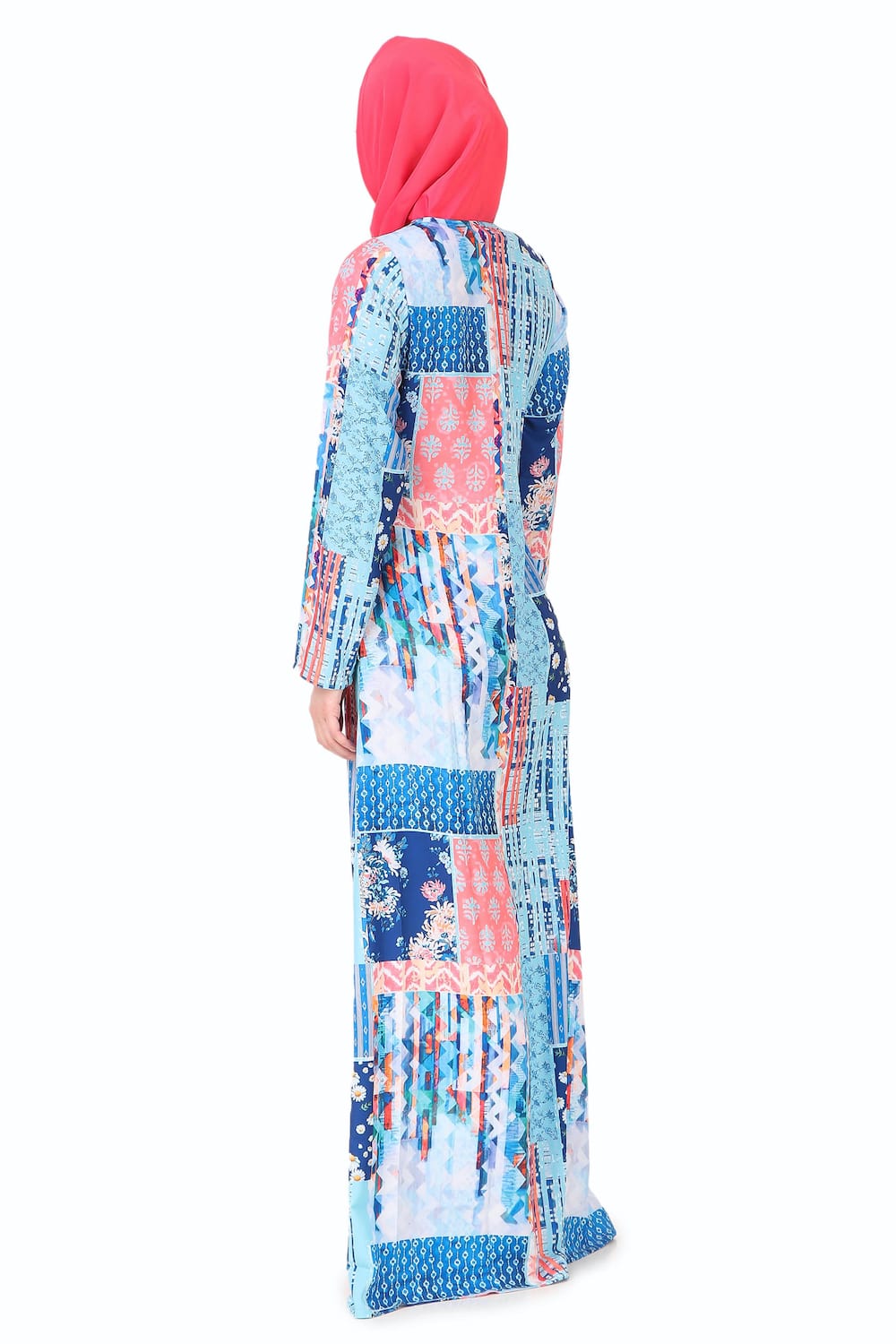 Printed Crepe Abaya AYP-258
