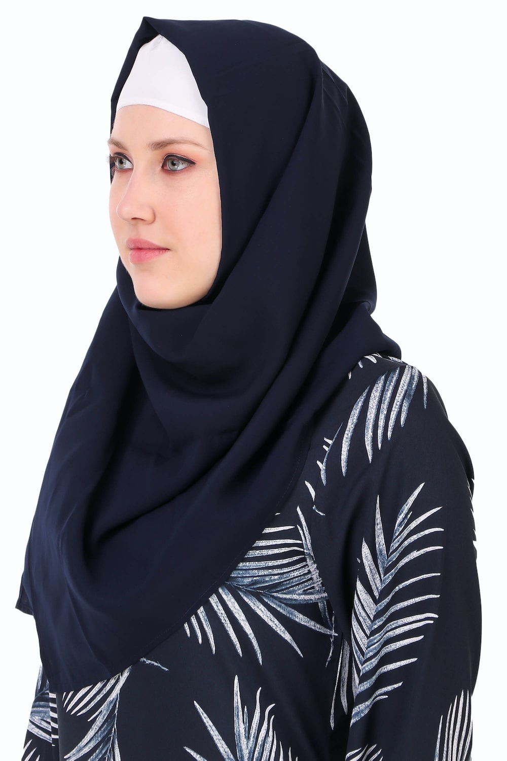 Printed Crepe Abaya AYP-259