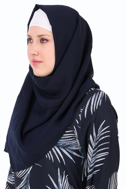 Printed Crepe Abaya AYP-259