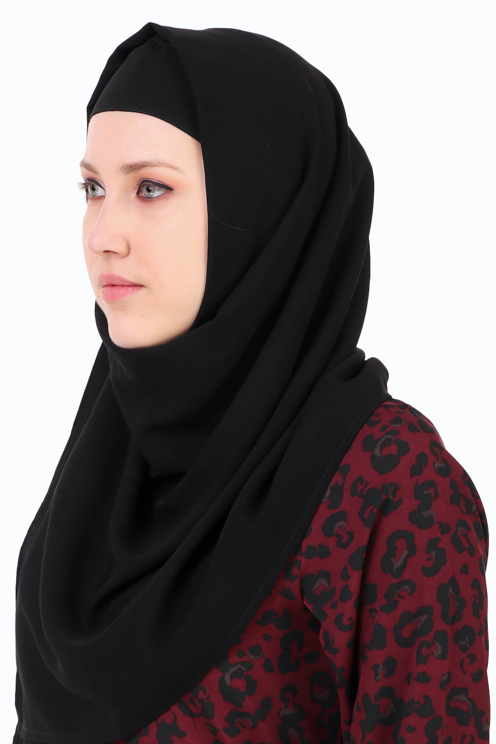 Printed Crepe Abaya AYP-260