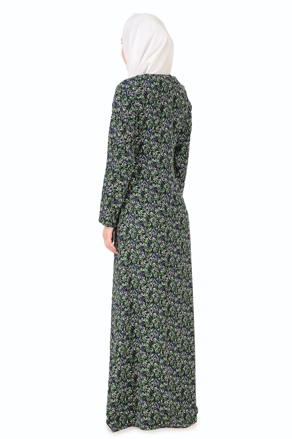 Printed Crepe Abaya AYP-265