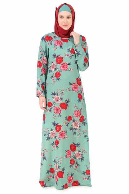 Printed Crepe Abaya AYP-267