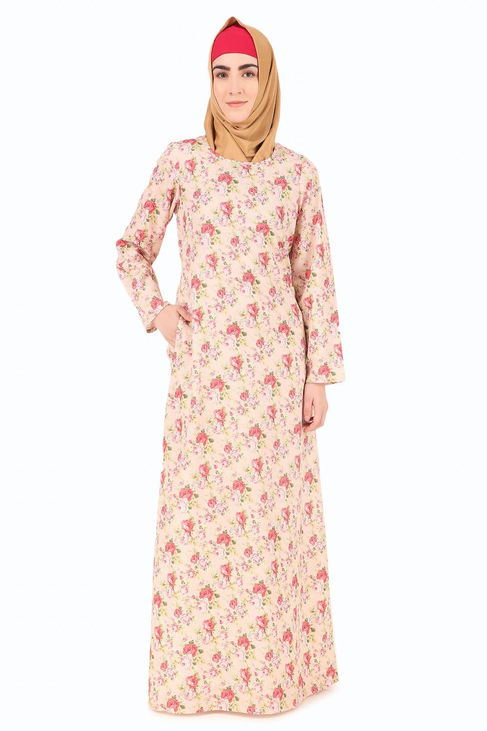 Printed Crepe Abaya AYP-270