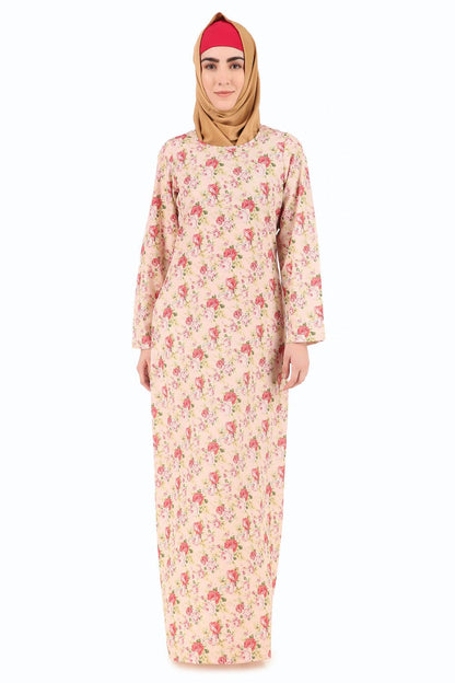 Printed Crepe Abaya AYP-270