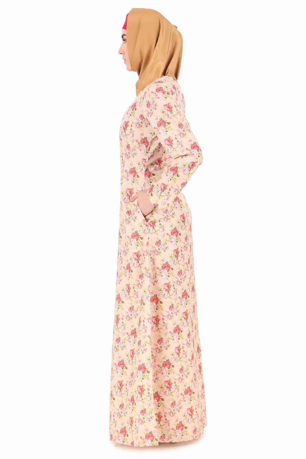 Printed Crepe Abaya AYP-270