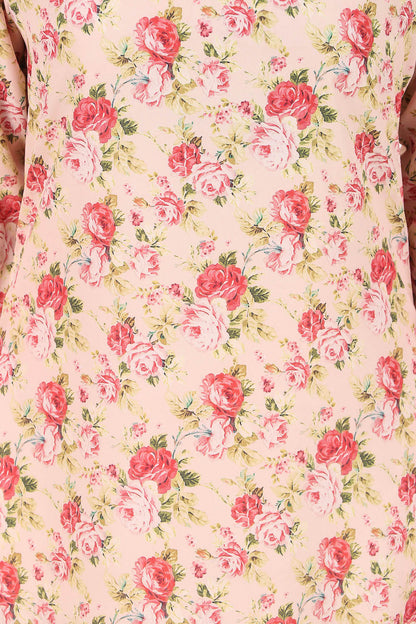 Printed Crepe Abaya AYP-270