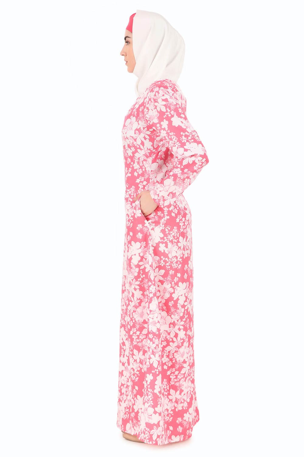 Printed Crepe Abaya AYP-275