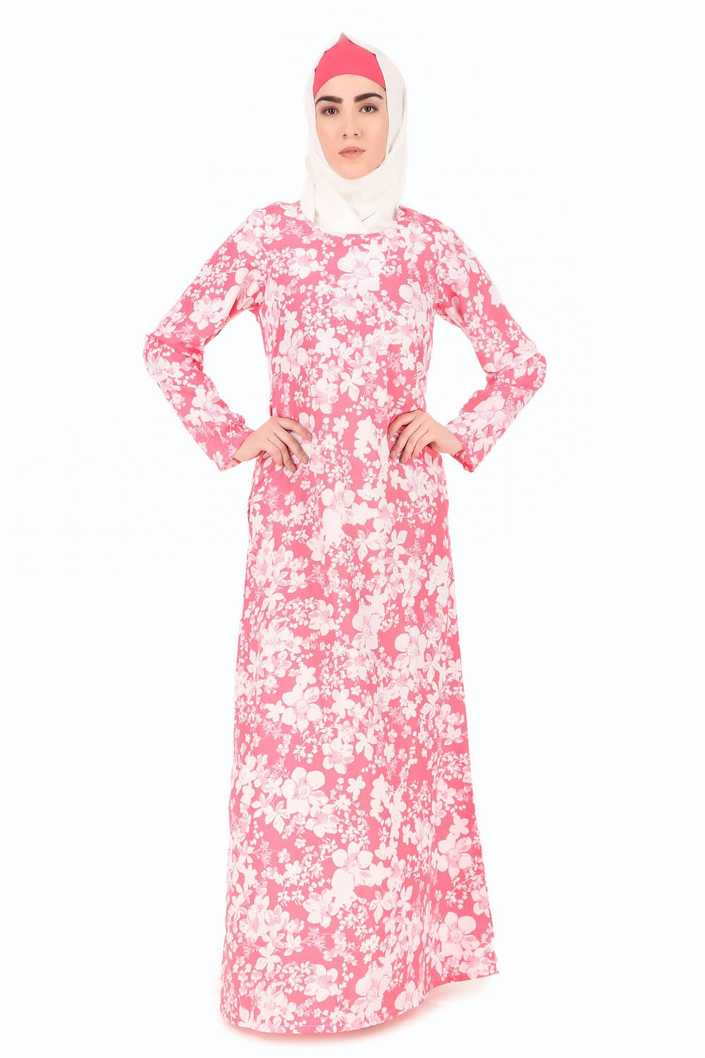 Printed Crepe Abaya AYP-275