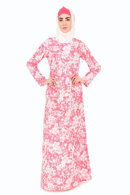 Printed Crepe Abaya AYP-275