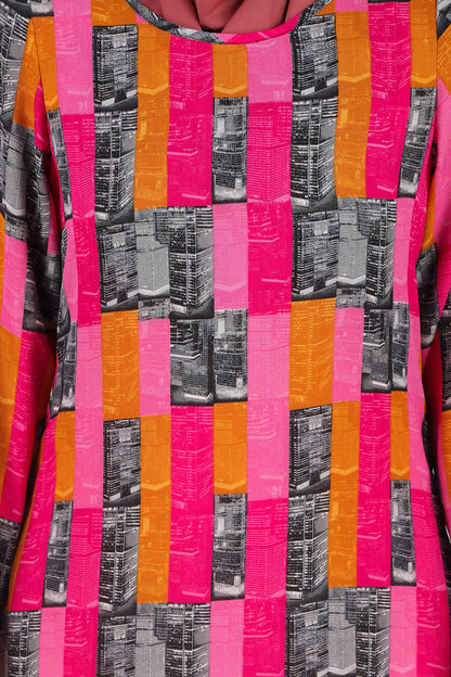 Printed Crepe Abaya AYP-280