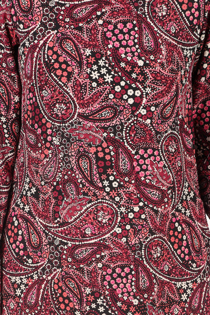 Printed Crepe Abaya AYP-298