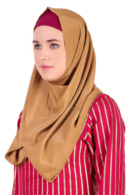 Foil Print Crepe Abaya AYP-371