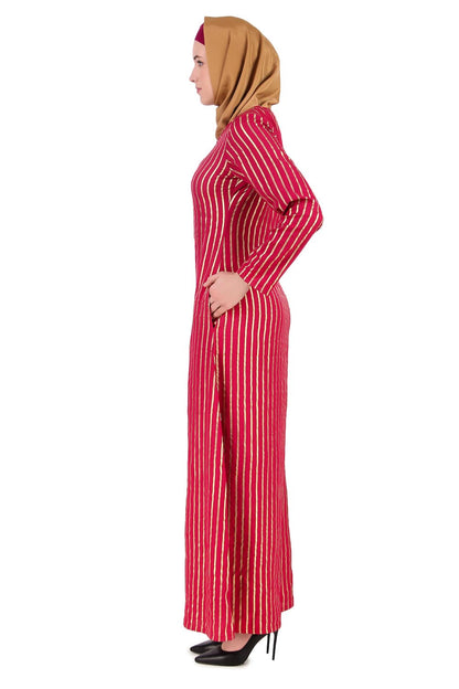 Foil Print Crepe Abaya AYP-371