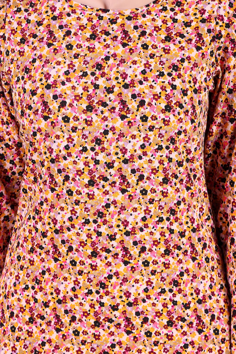 Printed Crepe Abaya AYP-377
