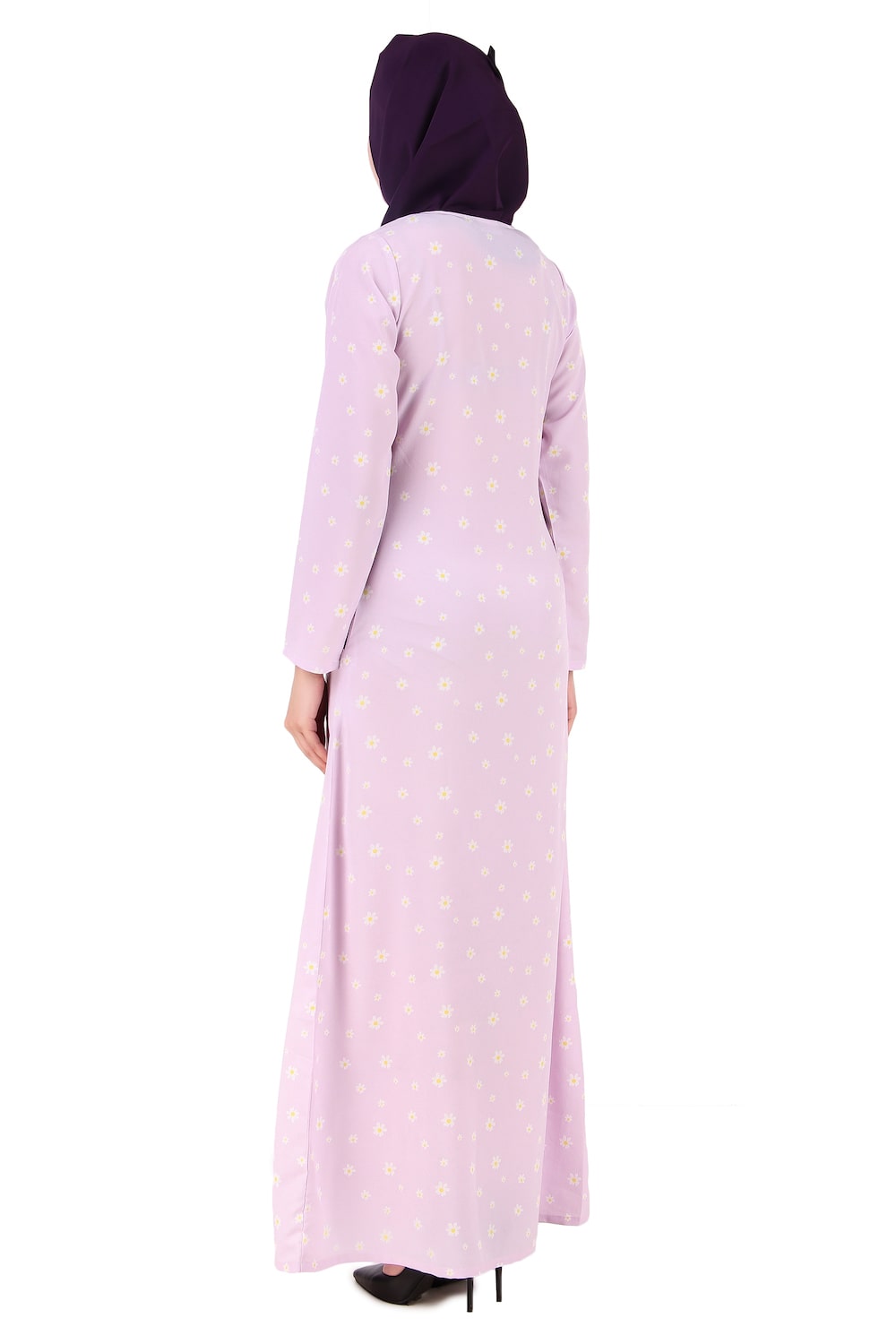 Printed Crepe Abaya AYP-390