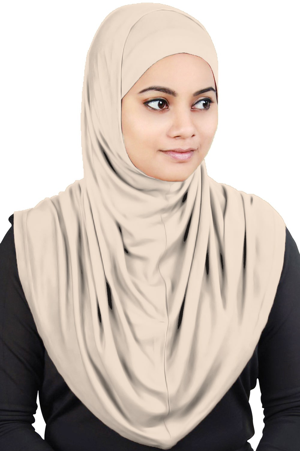 Two Piece Al-Amira Light Skin Viscose Jersey Hijab