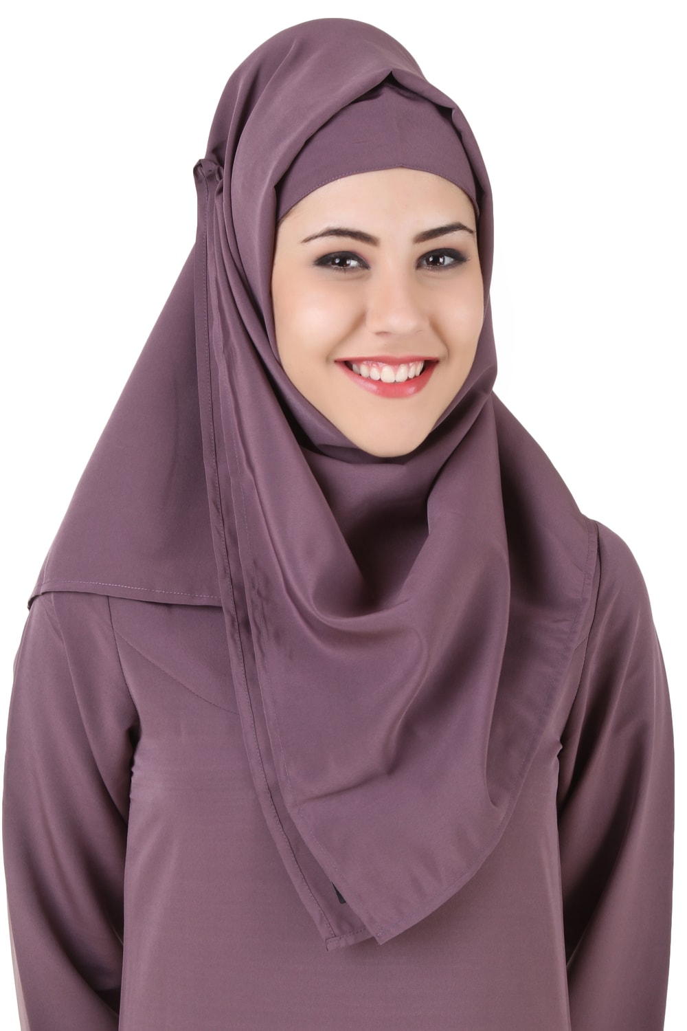 Natasha Purple Hijab