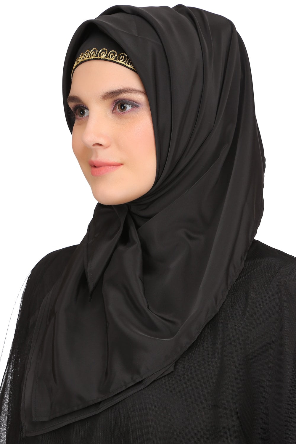 Nazuk Black Nida Hijab