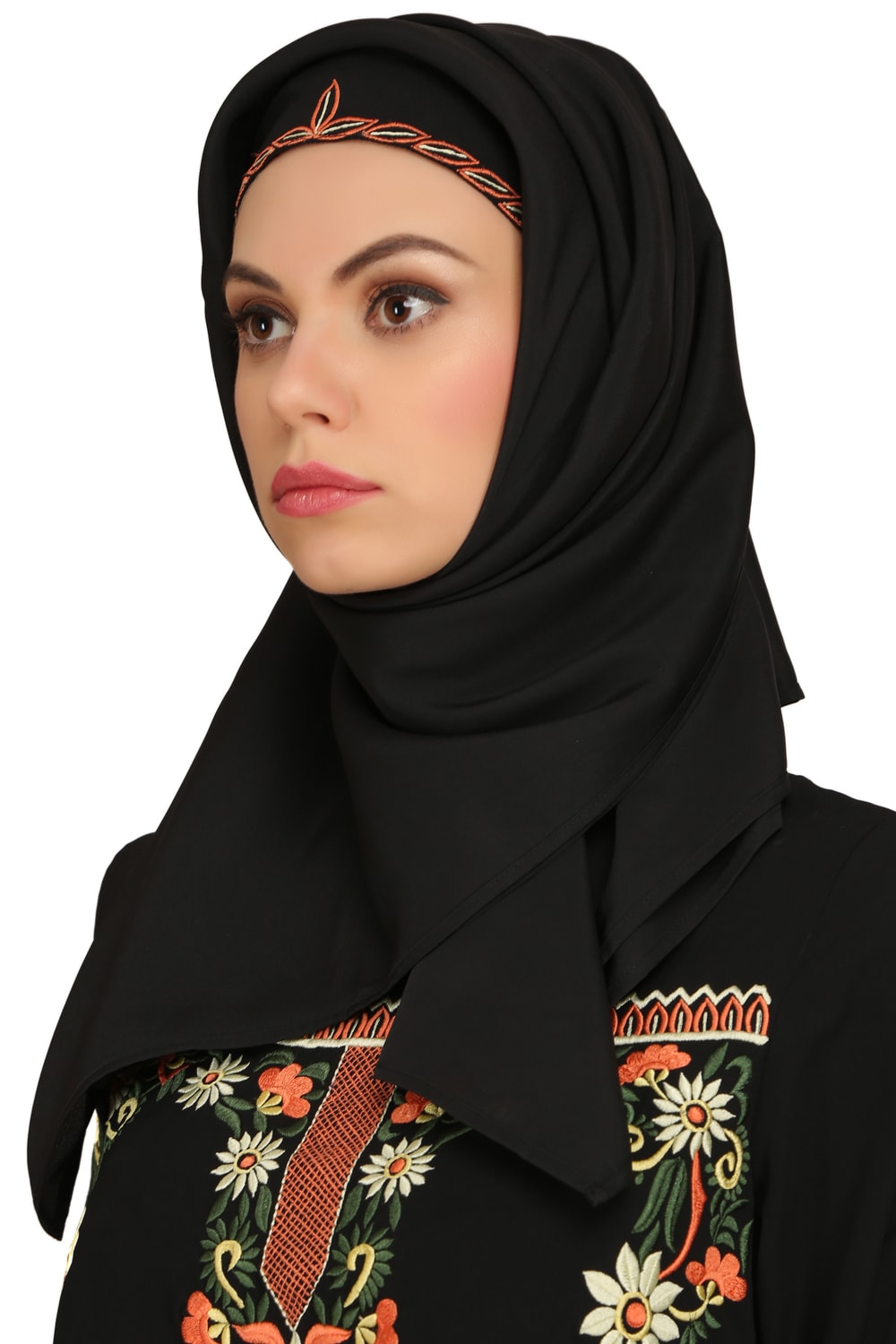 Madeeha Black Nida Hijab