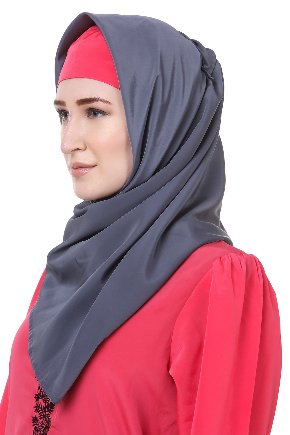 Grey Nida Hijab
