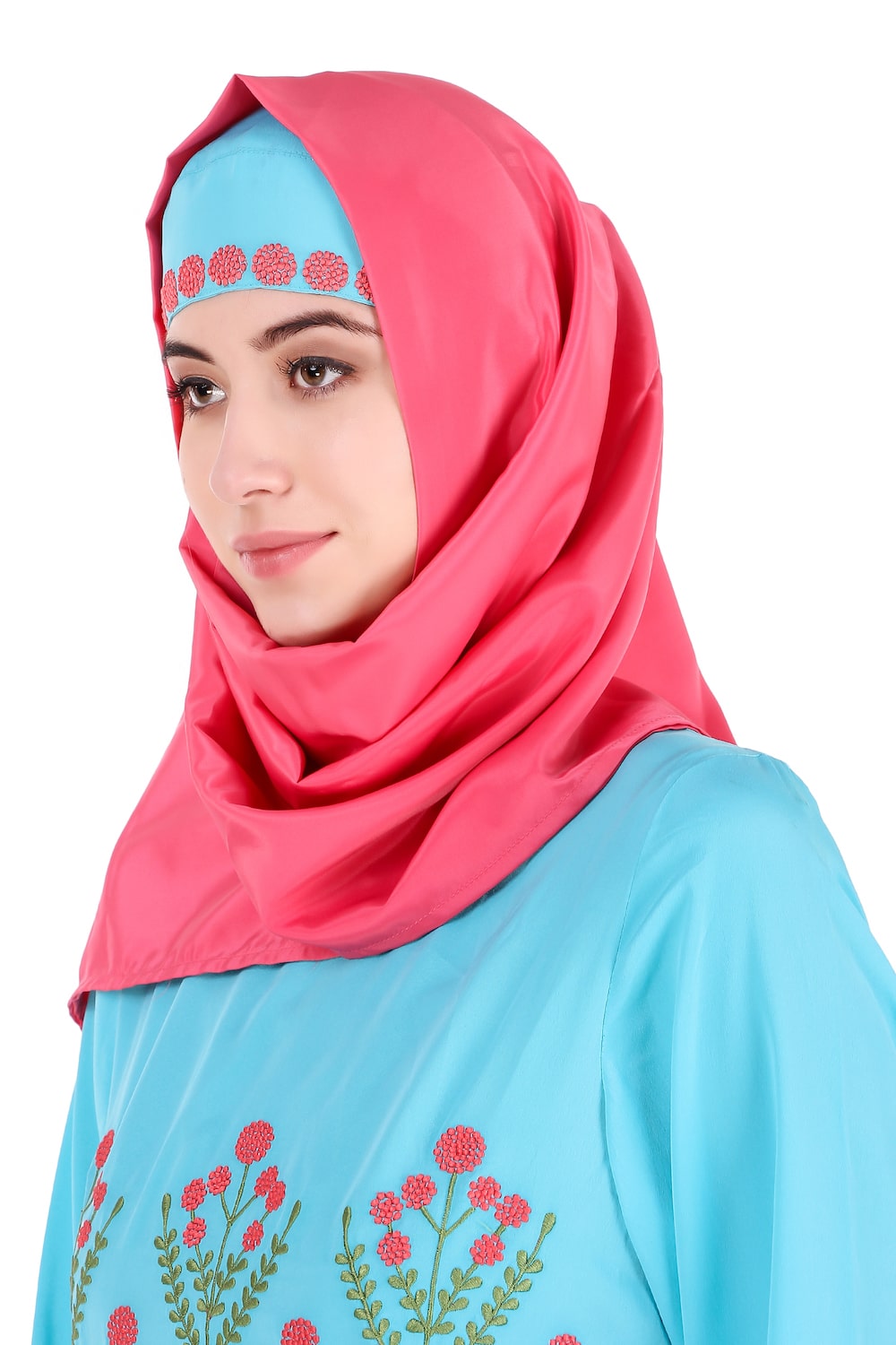 Sweet Pink Crepe Hijab